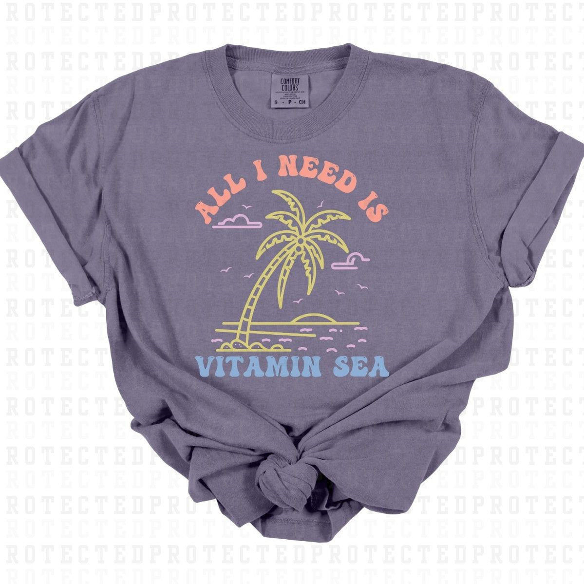 ALL I NEED IS VITAMIN SEA - DTF TRANSFER