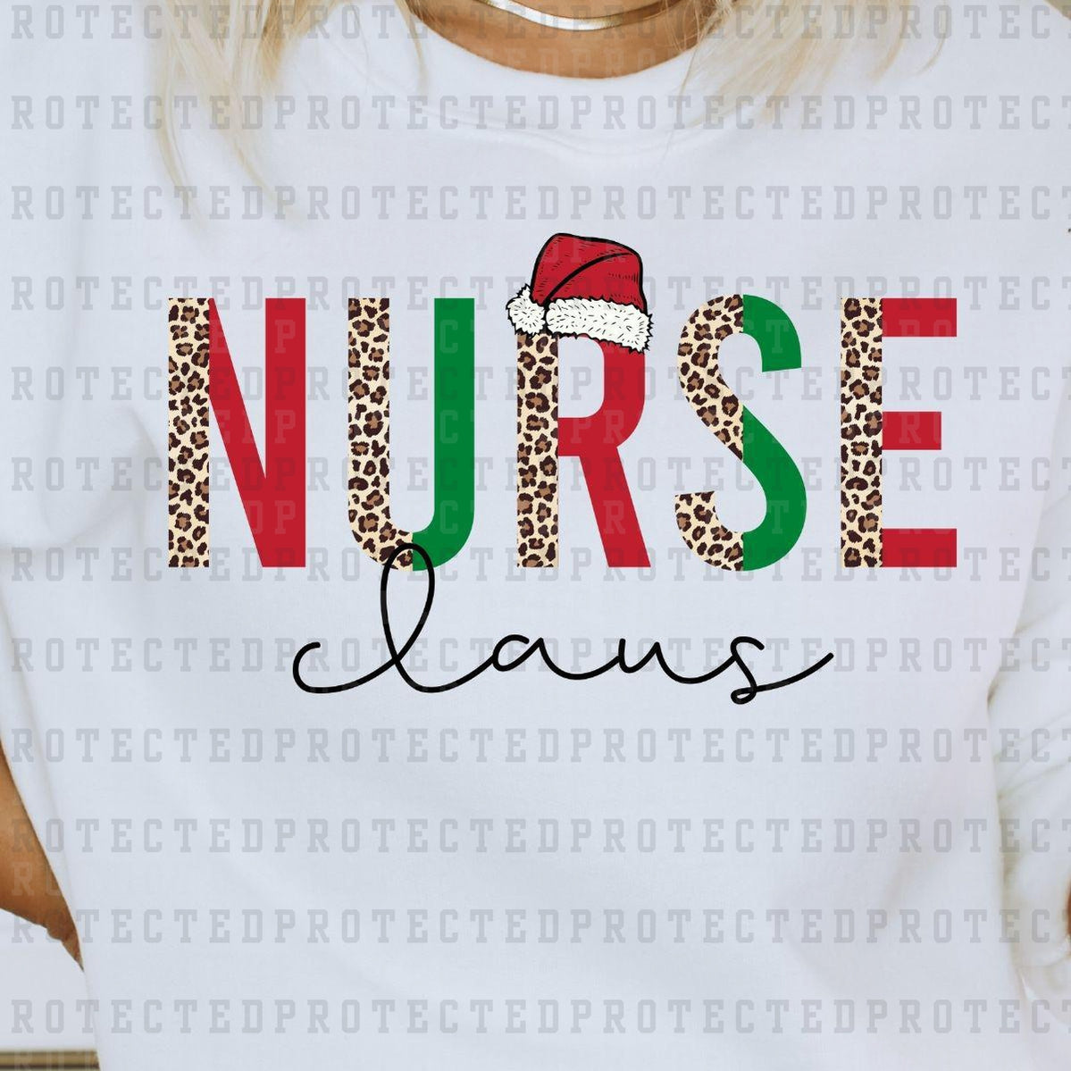 NURSE CLAUS - DTF TRANSFER