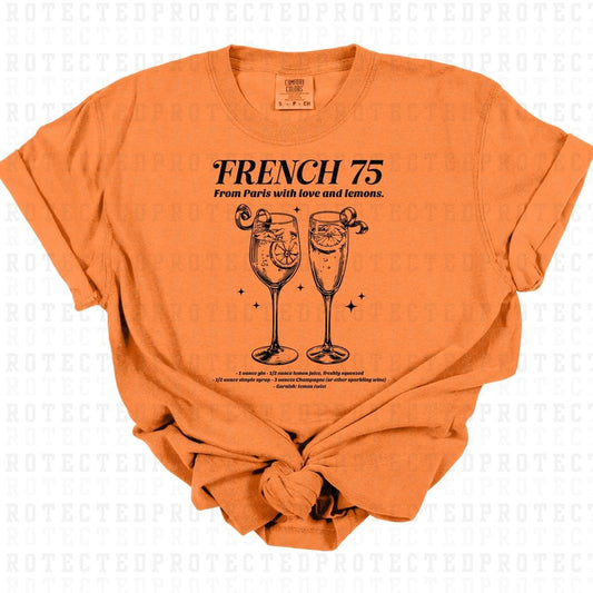 COQUETTE FRENCH 75 *SINGLE COLOR* - DTF TRANSFER