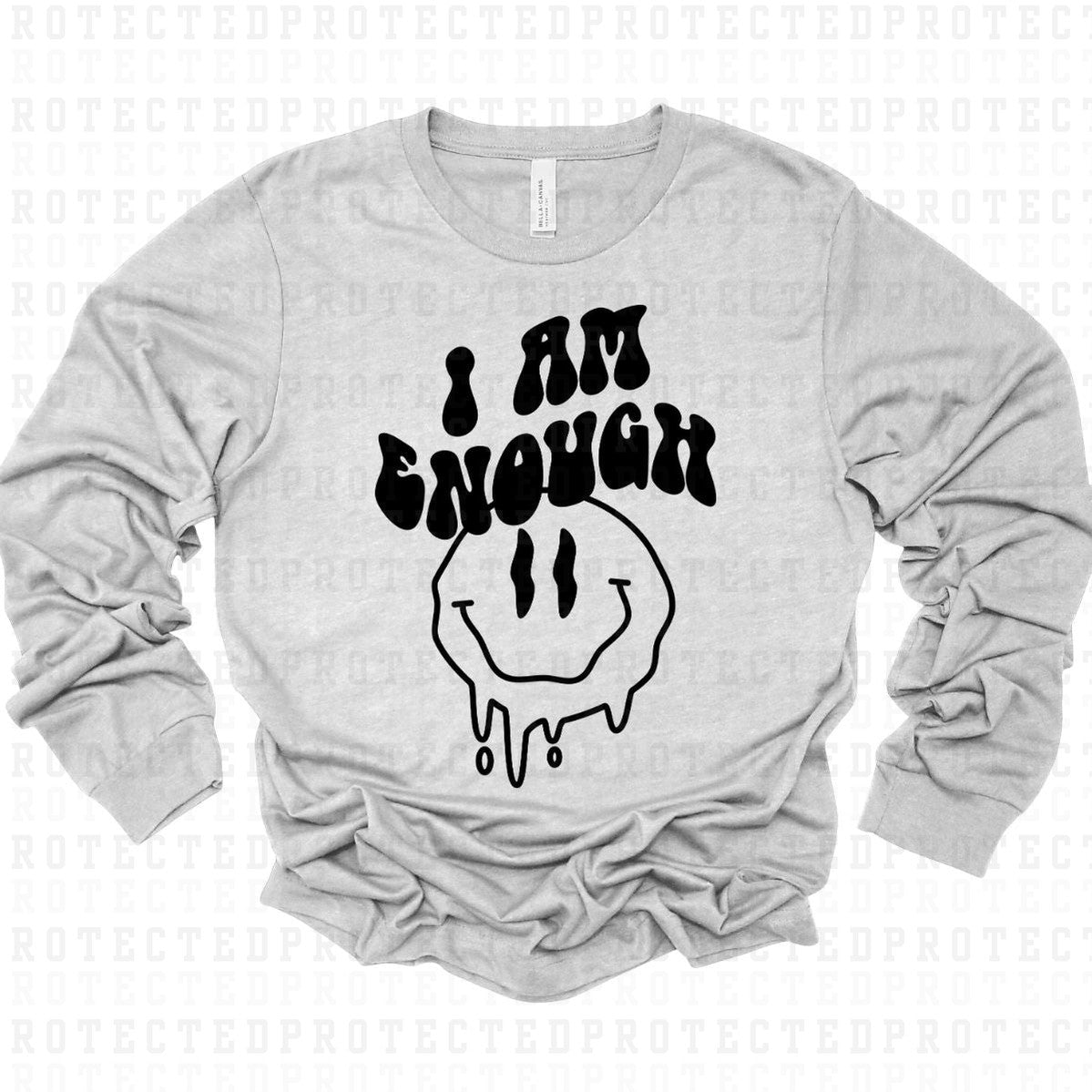 I AM ENOUGH *SINGLE COLOR* - DTF TRANSFER