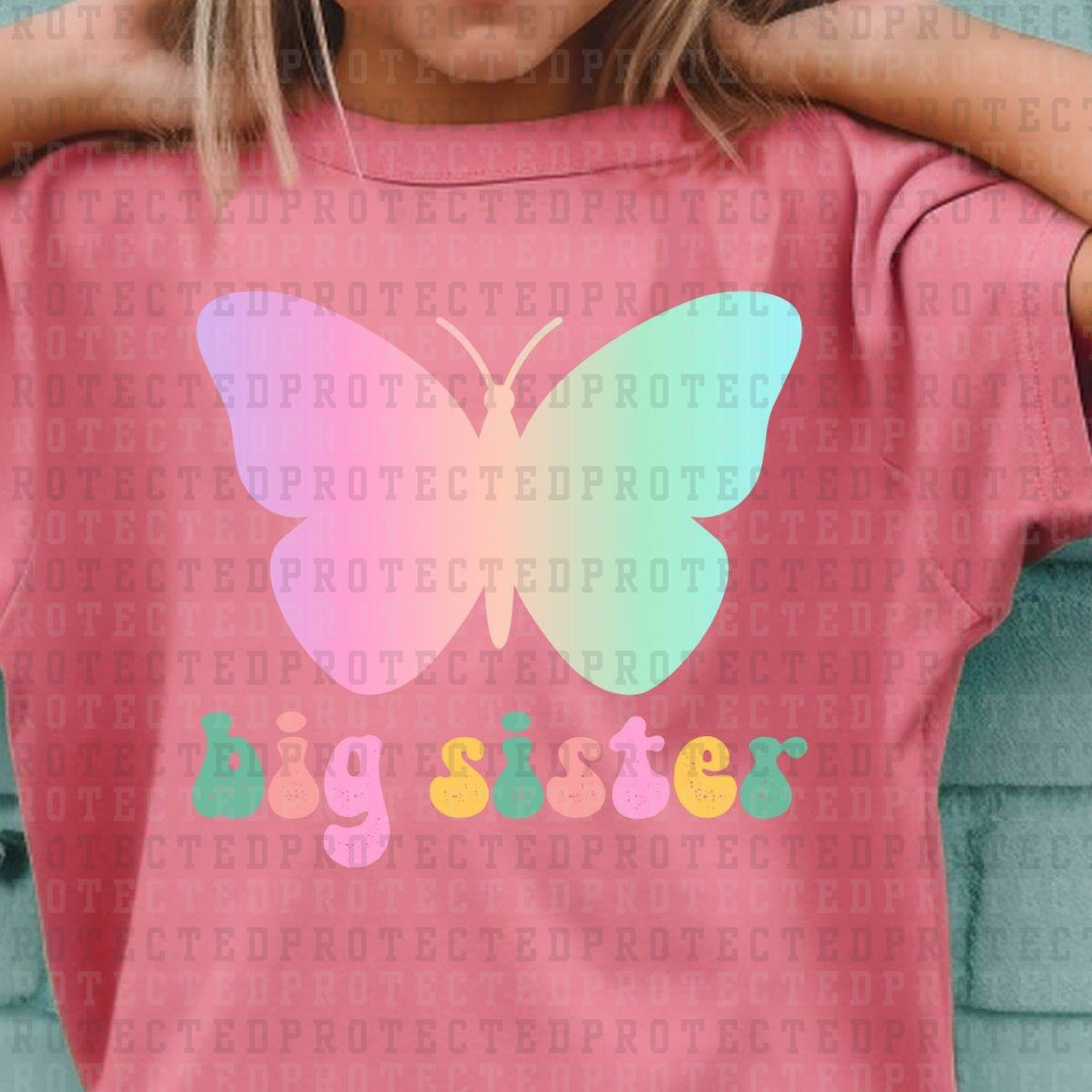 BIG SISTER BUTTERFLY - DTF TRANSFER