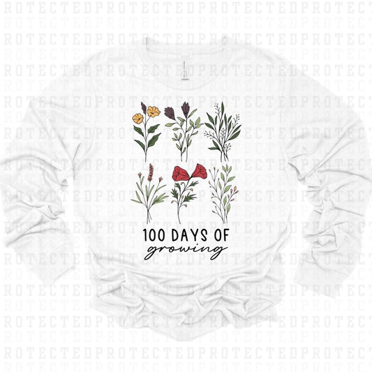 100 DAYS OF GROWING - DTF TRANSFER