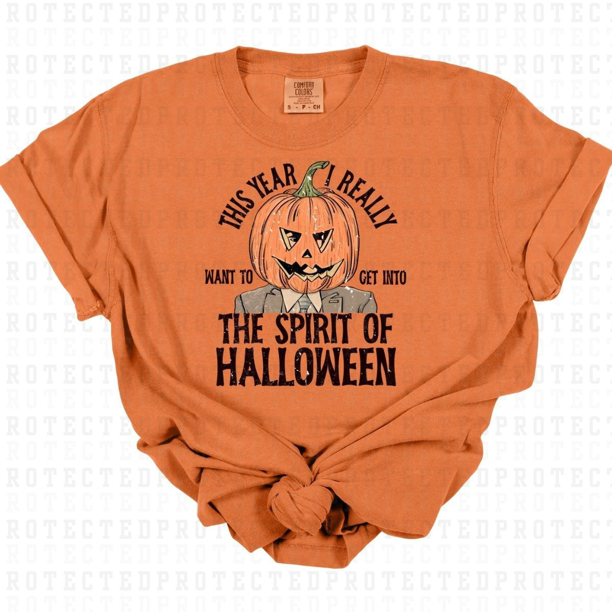 THE SPIRIT OF HALLOWEEN *GRUNGE* - DTF TRANSFER