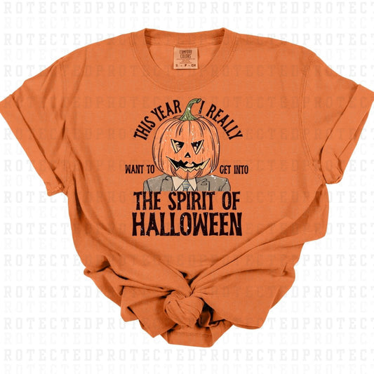 THE SPIRIT OF HALLOWEEN *GRUNGE* - DTF TRANSFER