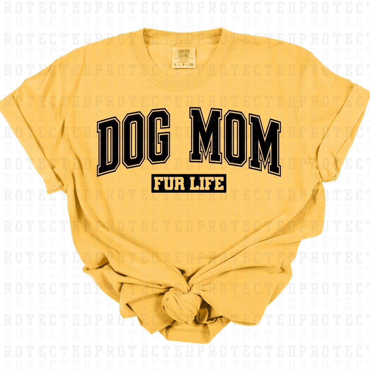 DOG MOM *SINGLE COLOR* - DTF TRANSFER