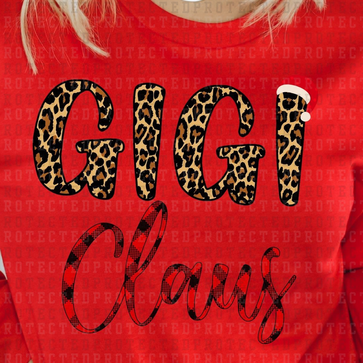 GIGI CLAUS - DTF TRANSFER