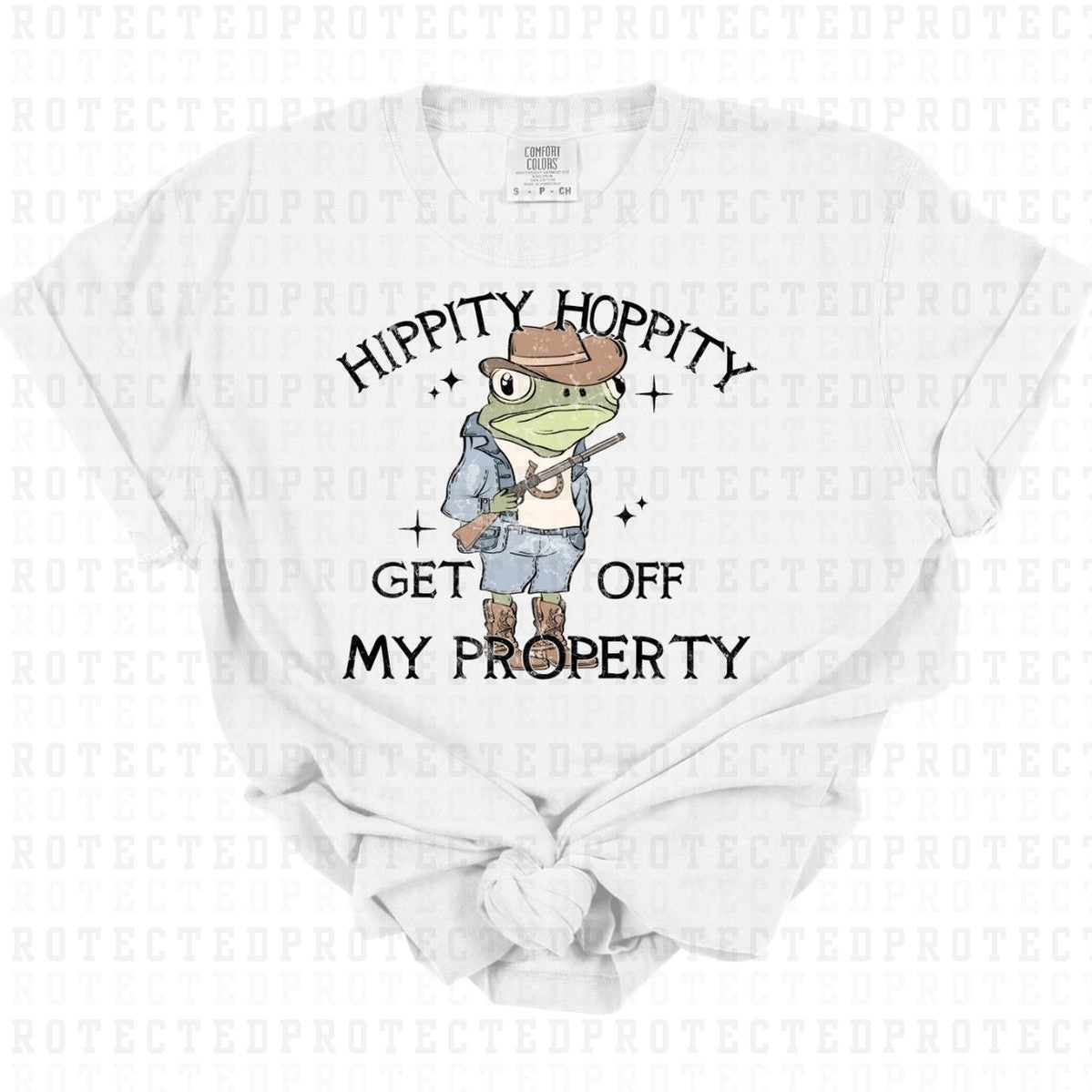 HIPPITY HOPPITY *GRUNGE* - DTF TRANSFER