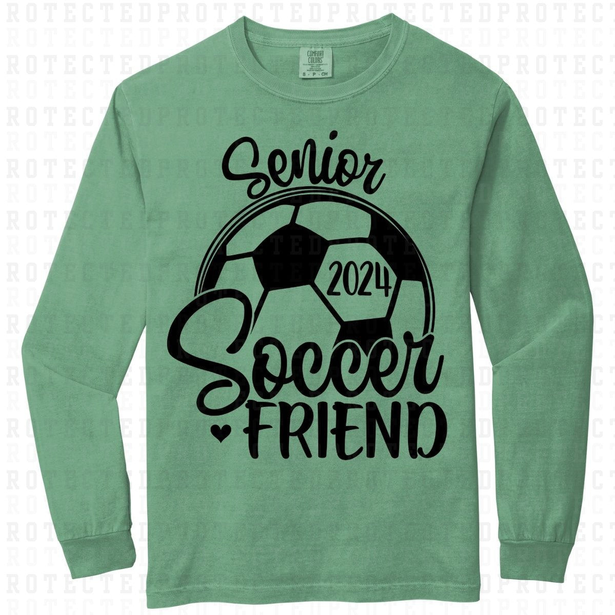 FRIEND SENIOR 2024 SOCCER *SINGLE COLOR* - DTF TRANSFER