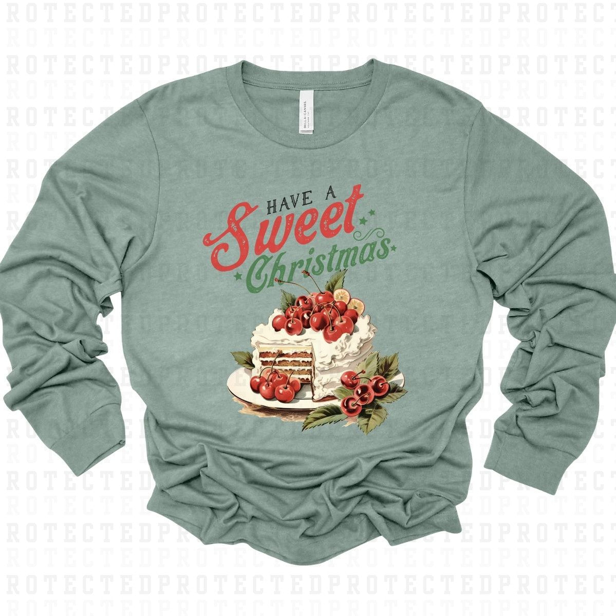 VINTAGE HAVE A SWEET CHRISTMAS - DTF TRANSFER