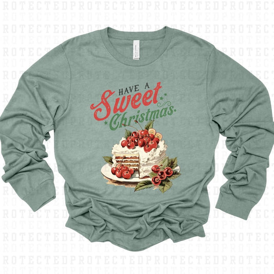 VINTAGE HAVE A SWEET CHRISTMAS - DTF TRANSFER