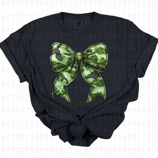 COQUETTE CAMO BOW - DTF TRANSFER