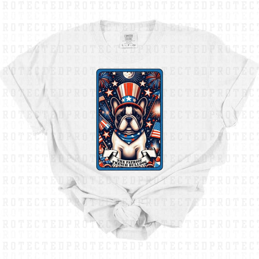 PATRIOT FRENCH BULLDOG - DTF TRANSFER