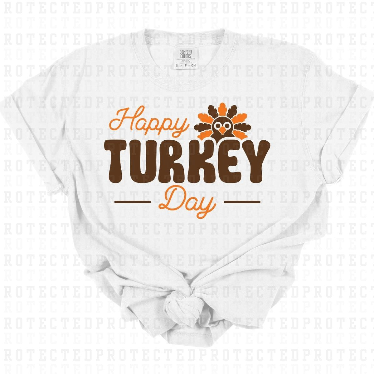 HAPPY TURKEY DAY - DTF TRANSFER