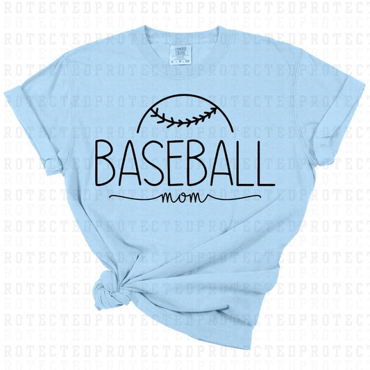 BASEBALL MOM *SINGLE COLOR* - DTF TRANSFER