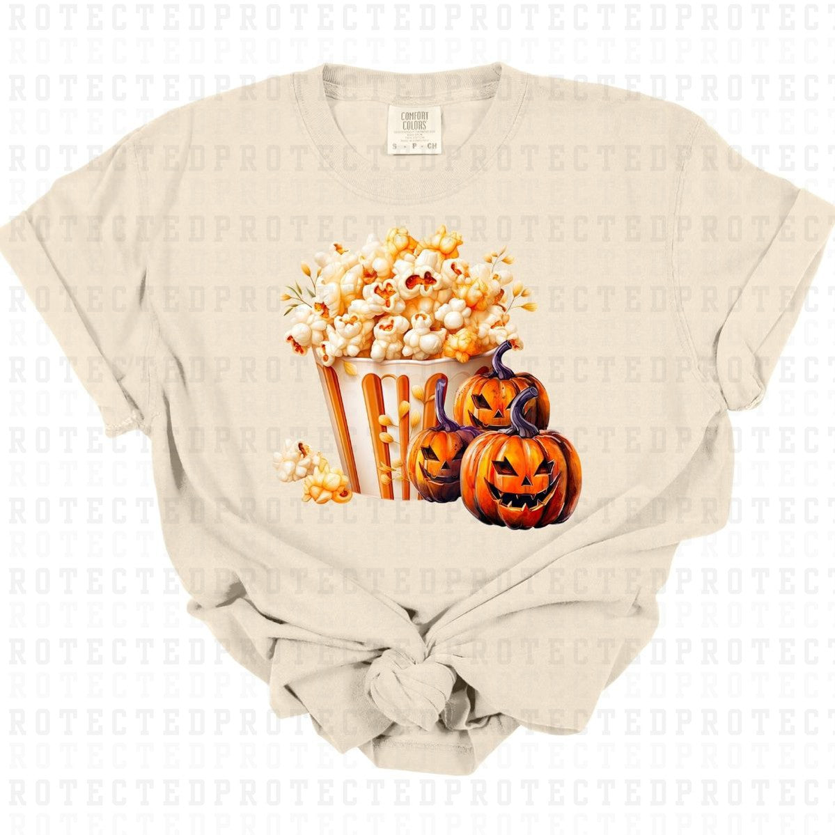 HALLOWEEN POPCORN - DTF TRANSFER