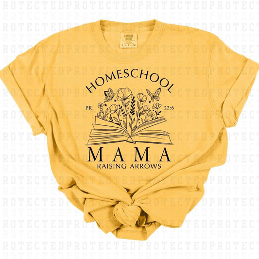 HOMESCHOOL MAMA *SINGLE COLOR* - DTF TRANSFER