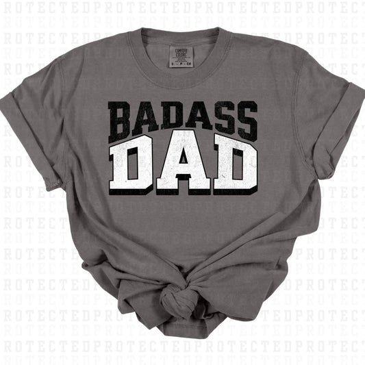 BADASS DAD *BLACK* - DTF TRANSFER