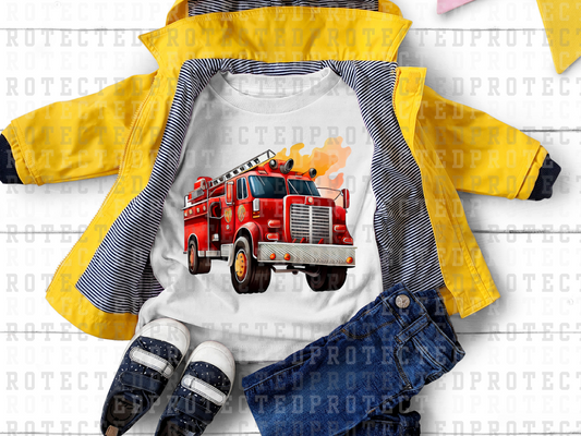 FIRETRUCK - YELLOW/ORANGE/PEACH - DTF TRANSFERS