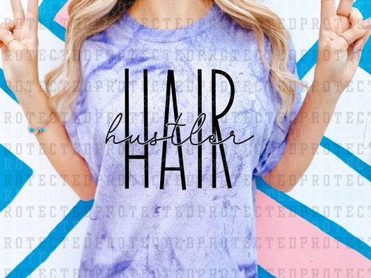 HAIR HUSTLER *SINGLE COLOR* - DTF TRANSFER