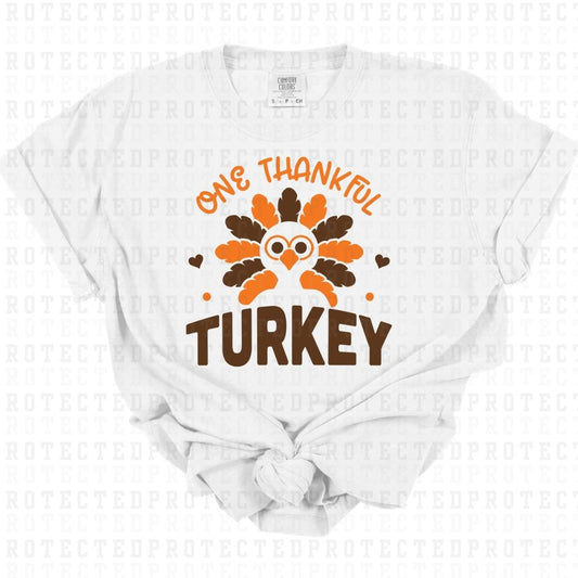 ONE THANKFUL TURKEY - DTF TRANSFER