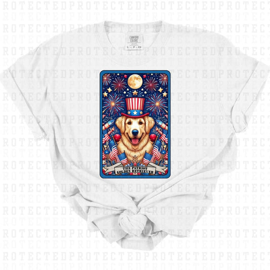 PATRIOT GOLDEN RETRIEVER - DTF TRANSFER