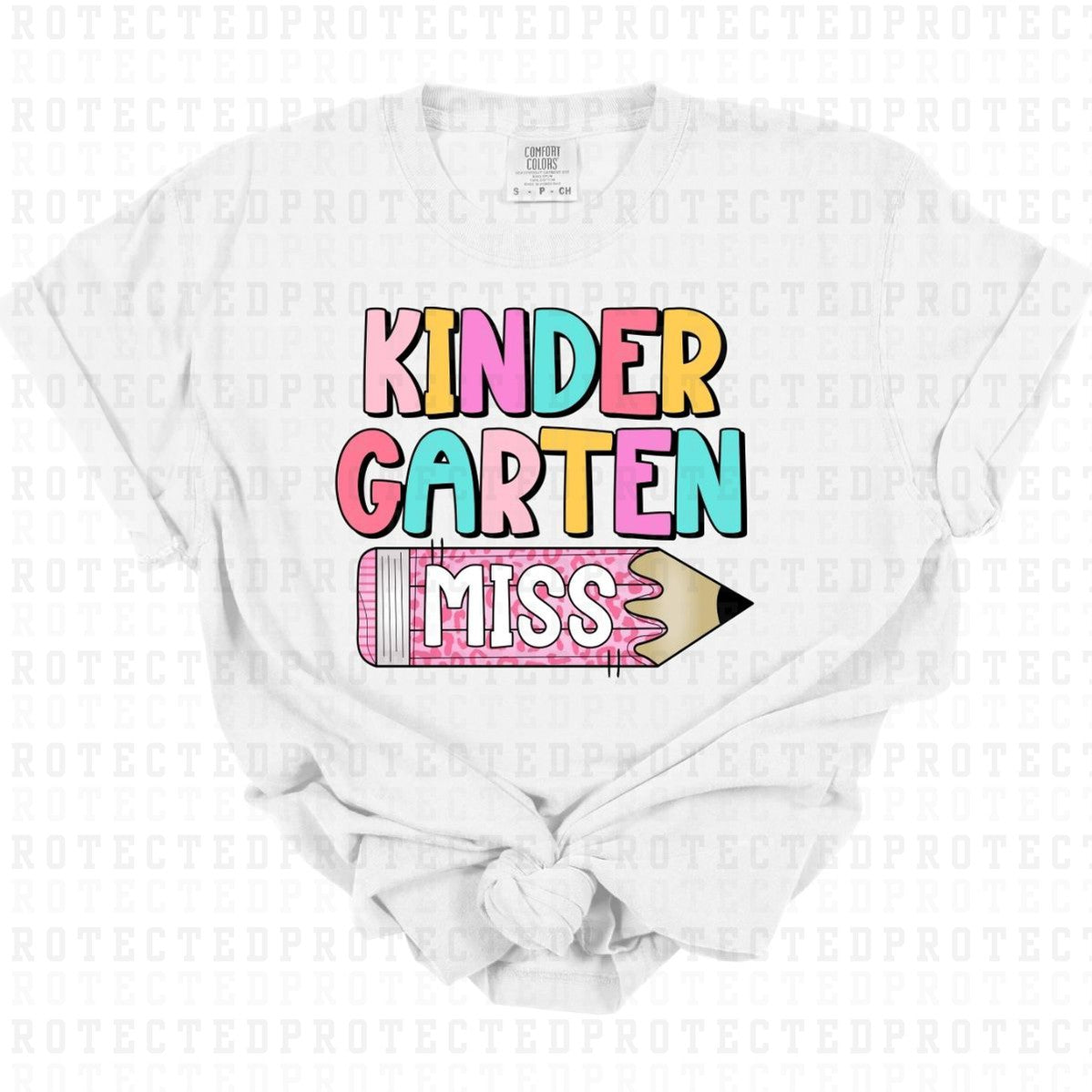 KINDERGARTEN MISS - DTF TRANSFER