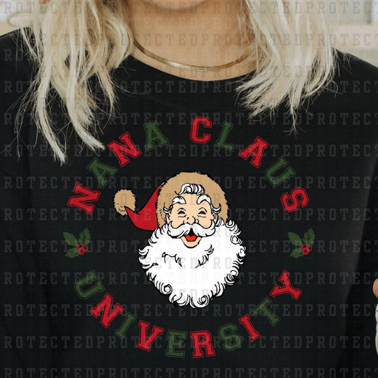 NANA CLAUS UNIVERSITY - DTF TRANSFER