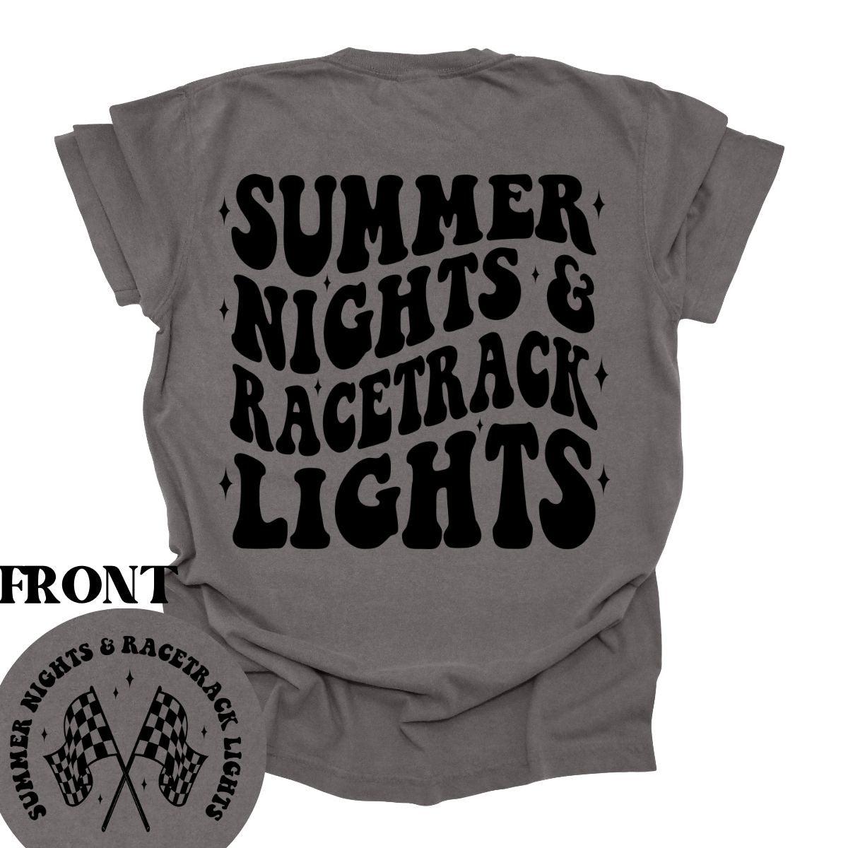 RACE TRACK LIGHTS *SINGLE COLOR*(POCKET/BACK) - DTF TRANSFER