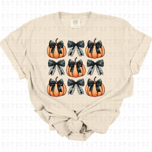 COQUETTE BOWS & PUMPKINS - DTF TRANSFER