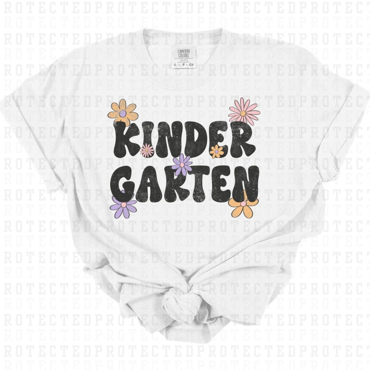 KINDERGARTEN *GRUNGE* - DTF TRANSFER