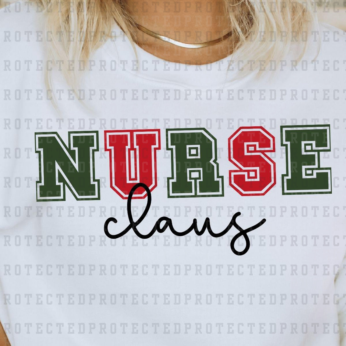 NURSE CLAUS - DTF TRANSFER