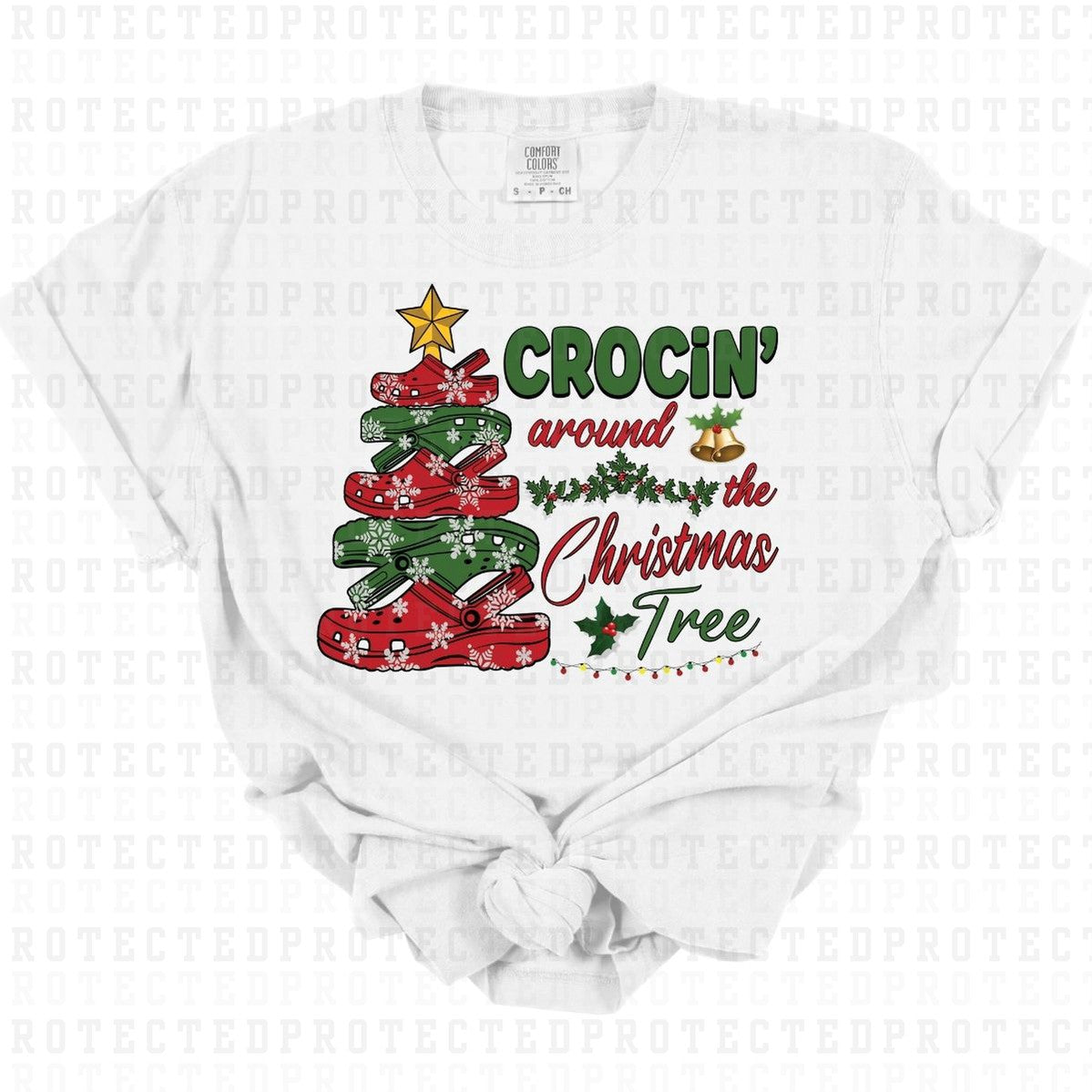 CROCIN' AROUND THE CHRISTMAS TREE - DTF TRANSFER