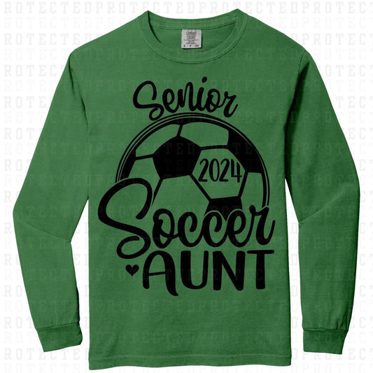 AUNT SENIOR 2024 SOCCER *SINGLE COLOR* - DTF TRANSFER