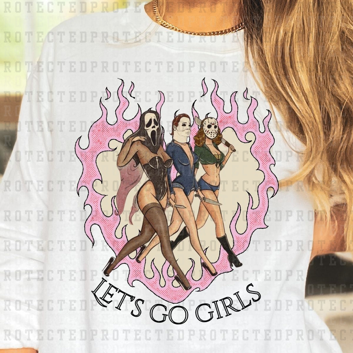 LETS GO GIRLS -  DTF TRANSFER