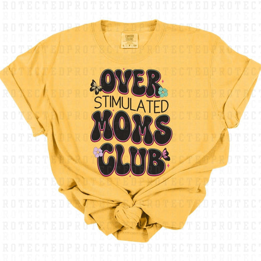 OVERSTIMULATED MOMS CLUB - DTF TRANSFER