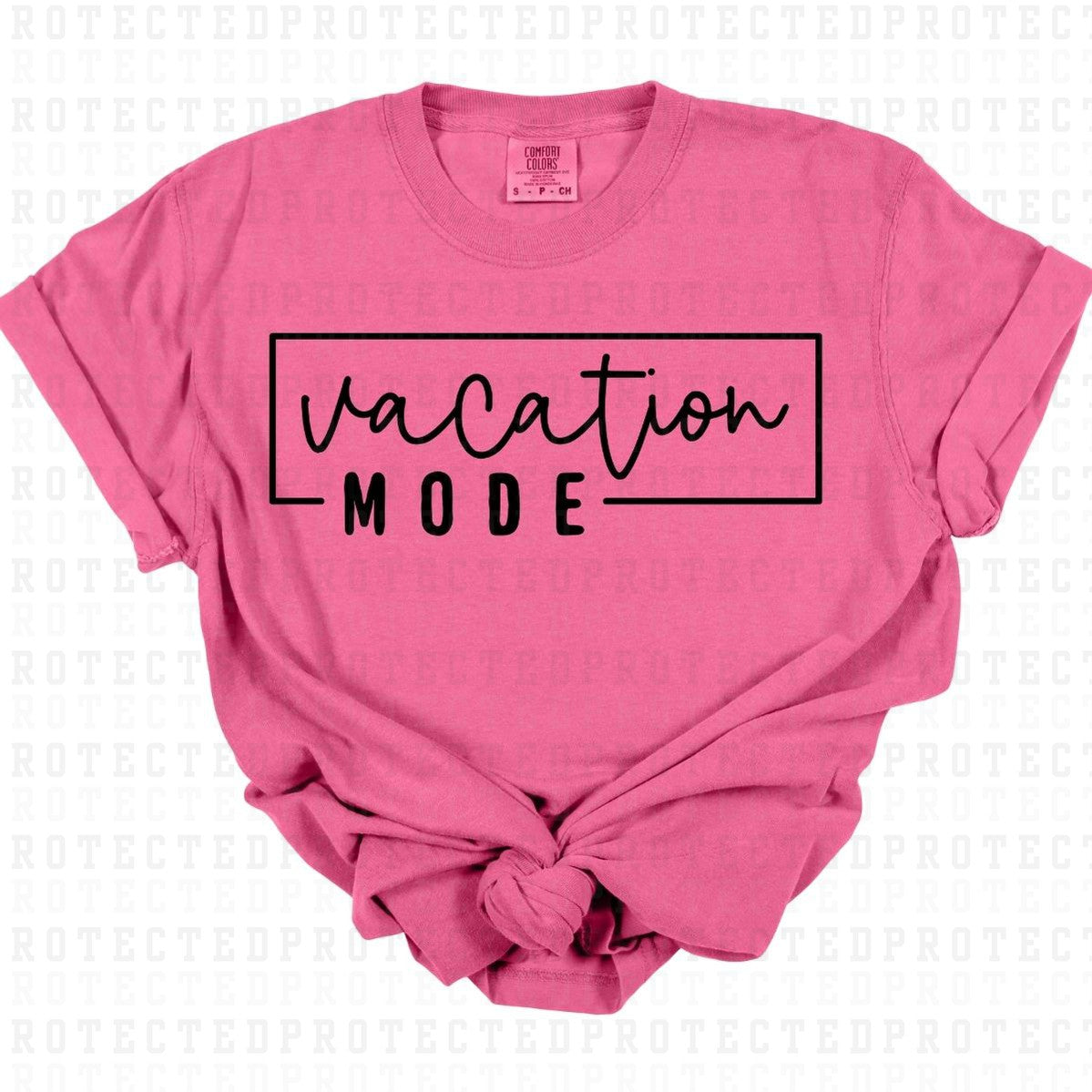VACATION MODE *SINGLE COLOR* - DTF TRANSFER