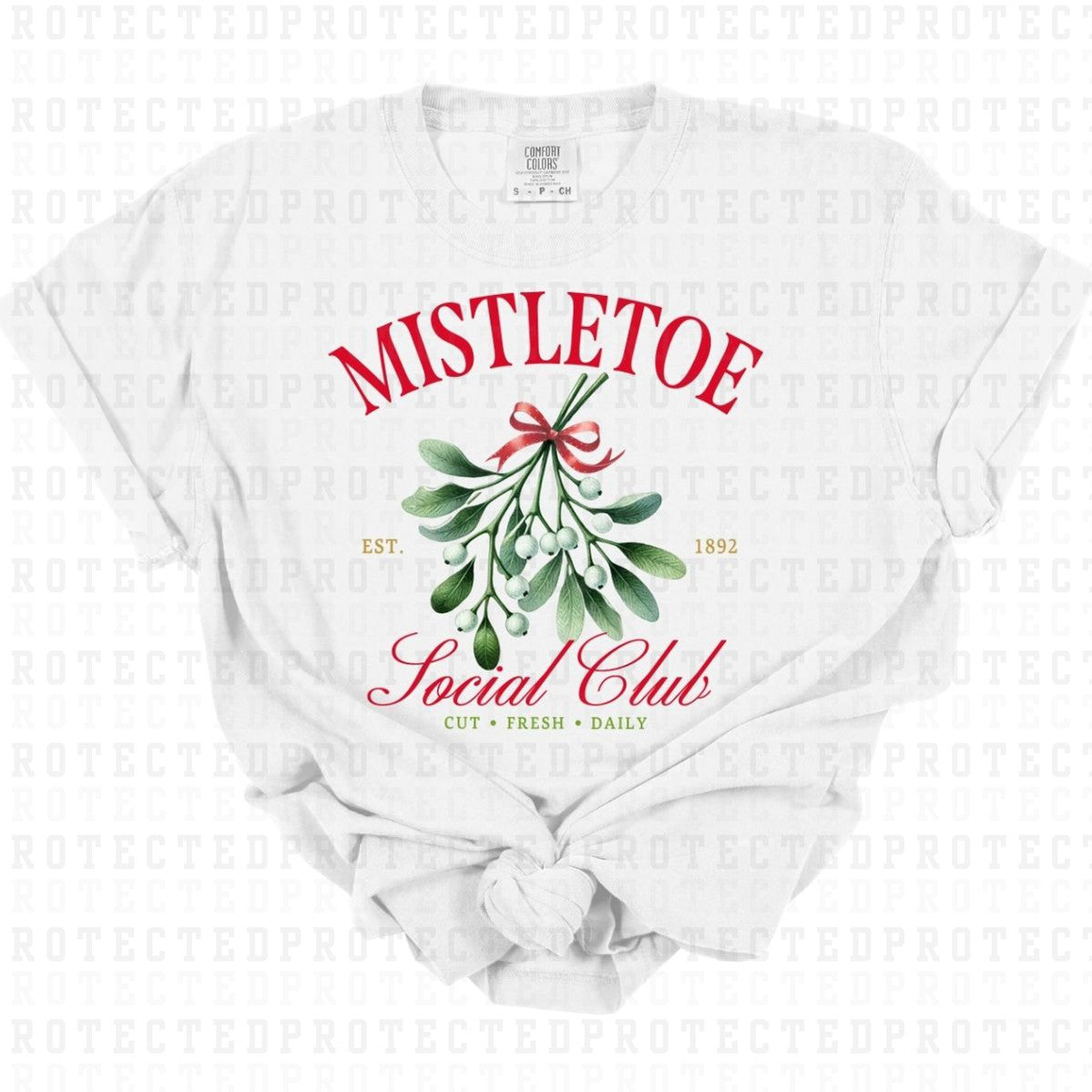 COQUETTE MISTLETOE SOCIAL CLUB - DTF TRANSFER