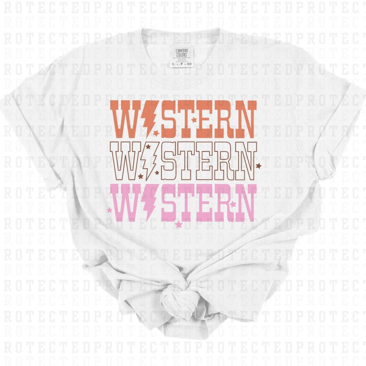 WESTERN 3X - DTF TRANSFER