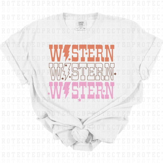 WESTERN 3X - DTF TRANSFER