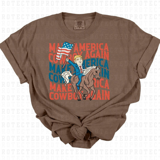 MAKE AMERICA COWBOY AGAIN - DTF TRANSFER