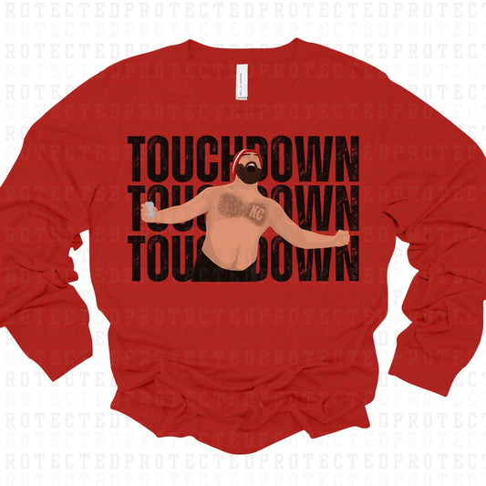 TOUCHDOWN JASON KELCE *BLACK* - DTF TRANSFER