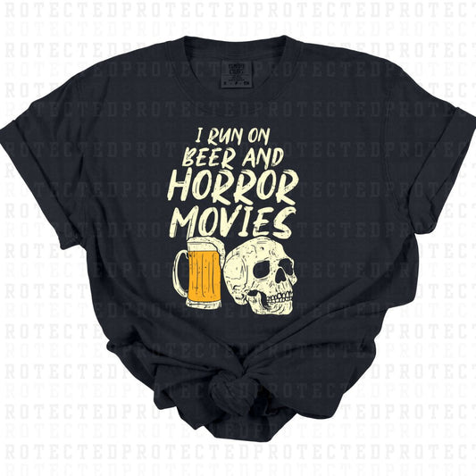 BEER & HORROR MOVIES - DTF TRANSFER