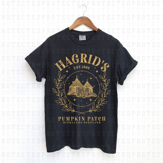 HAGRIDS PUMPKIN PATCH *SINGLE COLOR* - DTF TRANSFER