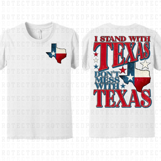 DONT MESS WITH TEXAS (POCKET+BACK)- DTF TRANSFER