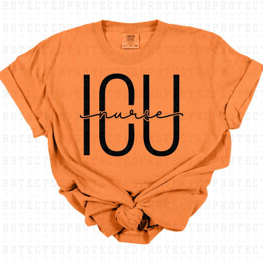 ICU NURSE *SINGLE COLOR* - DTF TRANSFER