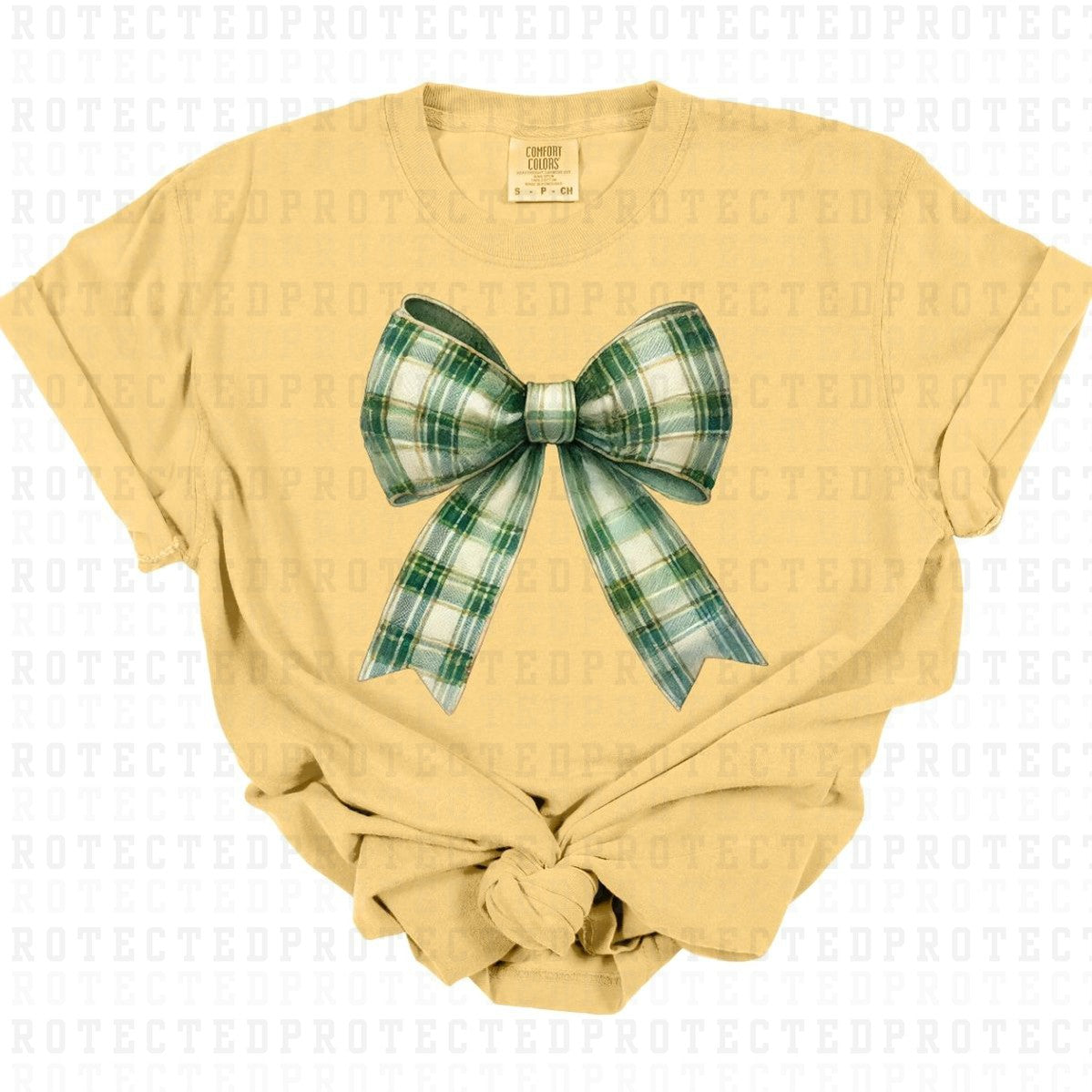 COQUETTE ST PATRICKS DAY BOW - DTF TRANSFER