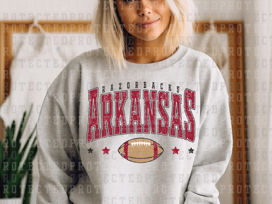 RAZORBACKS ARKANSAS - DTF TRANSFER