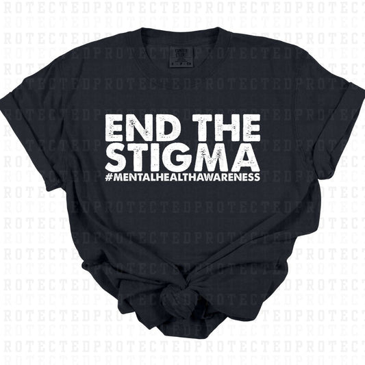 END THE STIGMA *SINGLE COLOR* - DTF TRANSFER