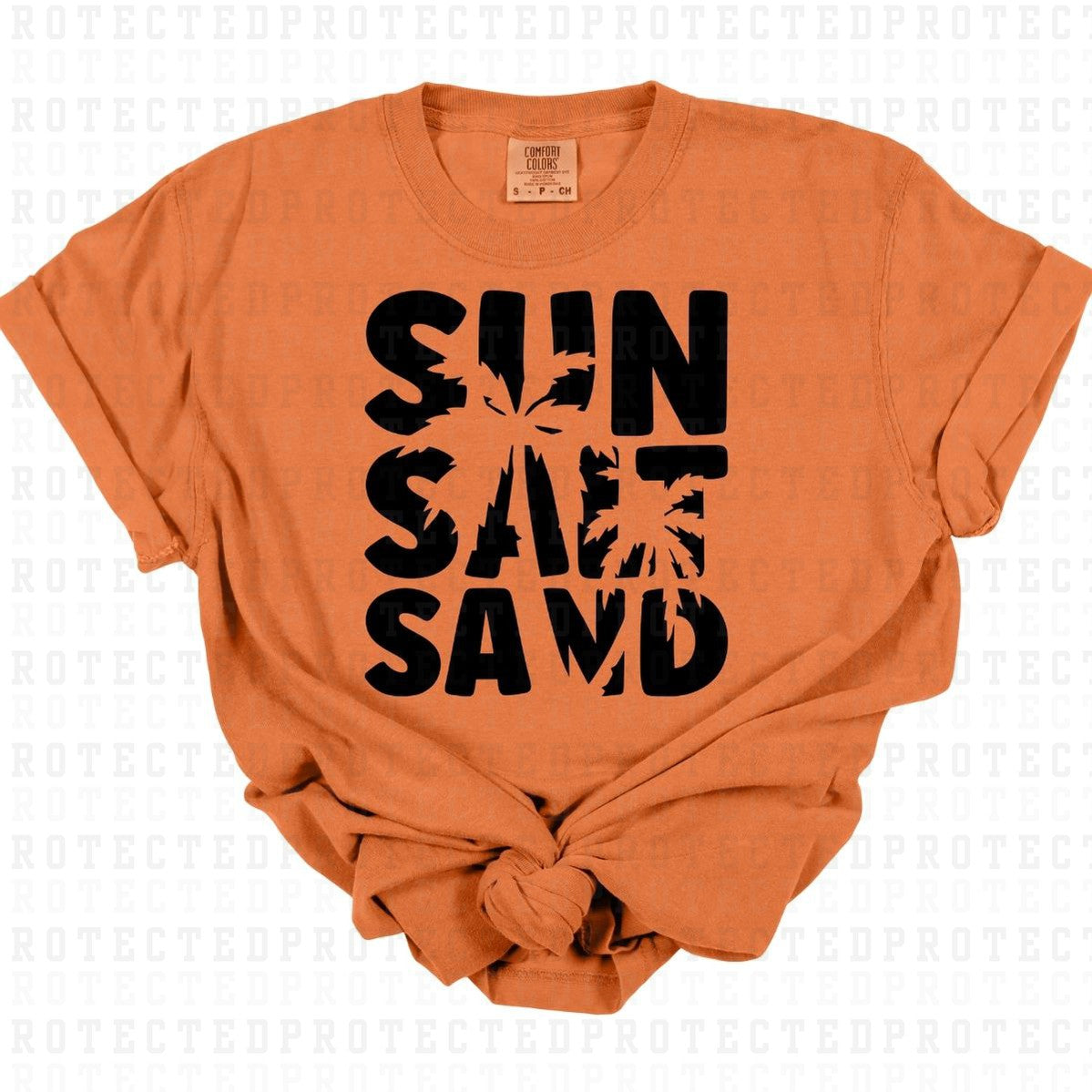 SUN SALT SAND *SINGLE COLOR* - DTF TRANSFER