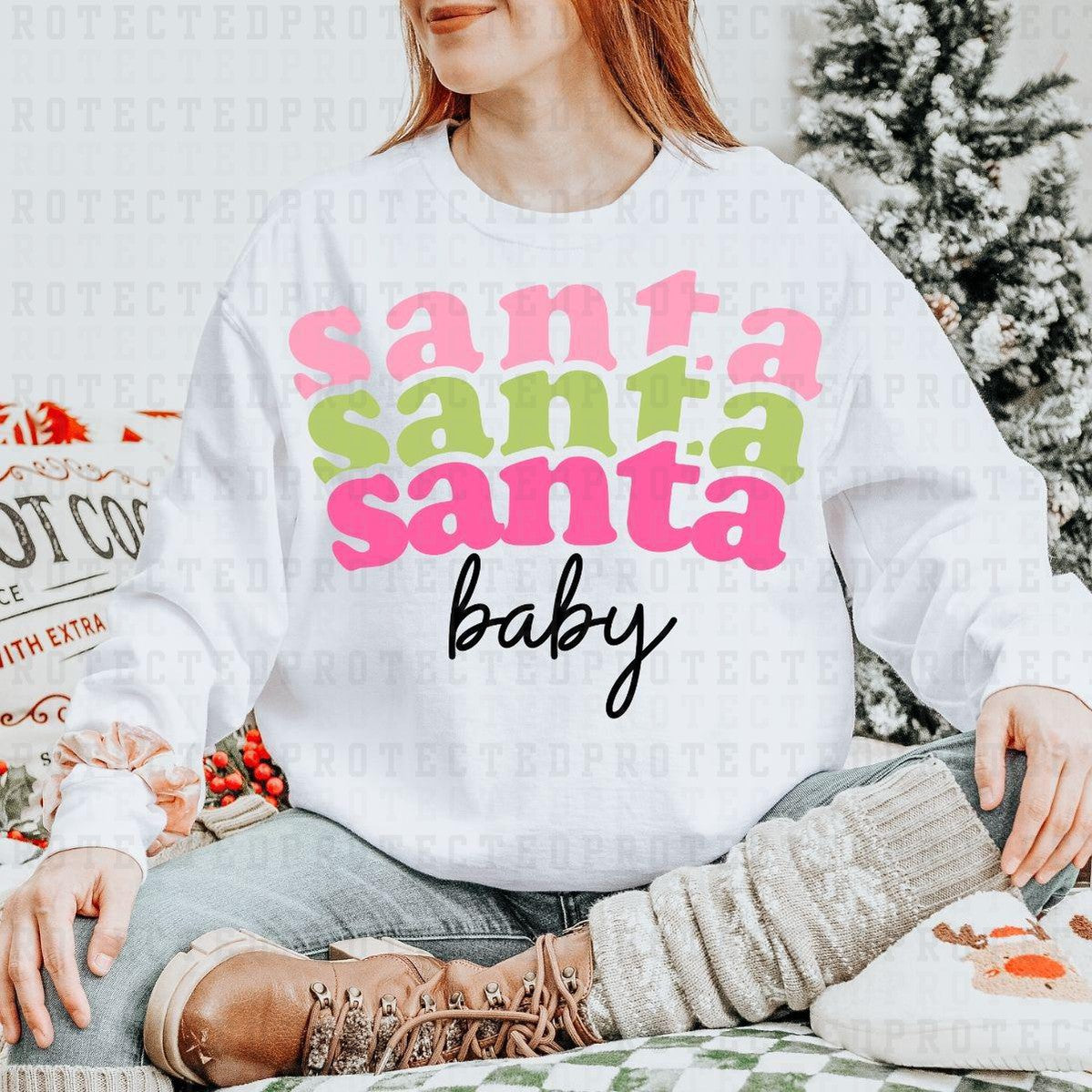 SANTA BABY *6*- DTF TRANSFER